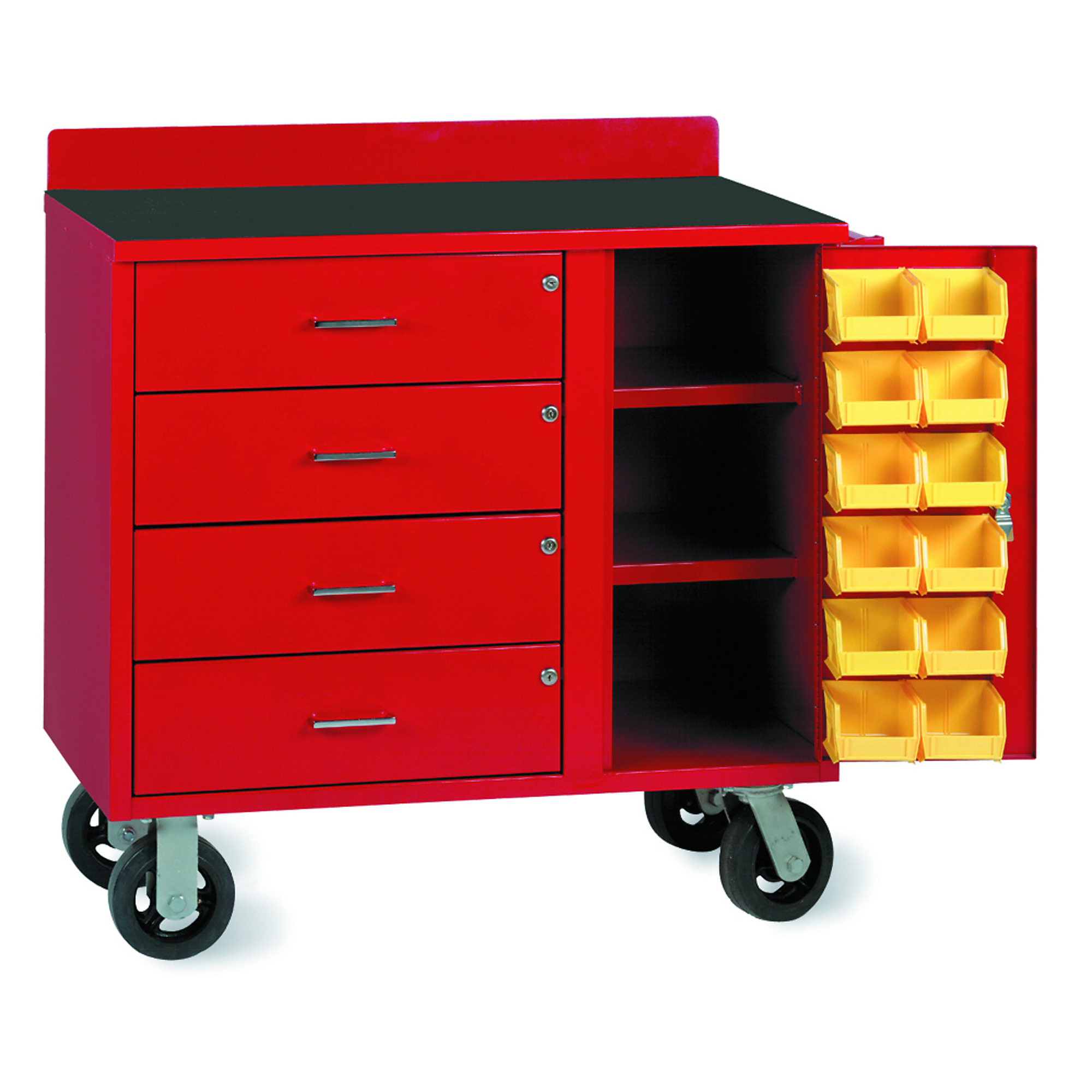 Valley Craft, Bin Organization Workbench, Width 41 in, Depth 20 in, Height 34 in, Model# F83892A2